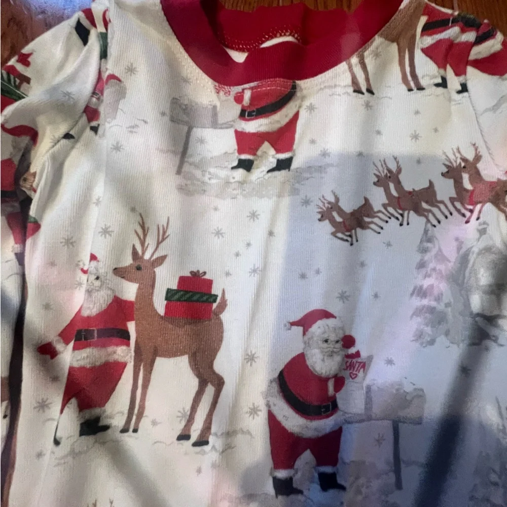 Pottery Barn Kids red reindeer